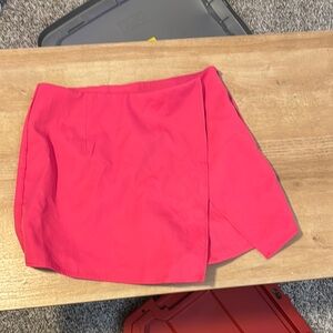 Vibrant Pink Mini Skort
